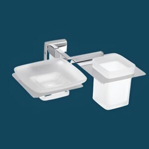 Soap Dish With Tumbler Holder