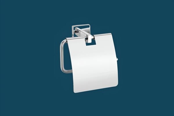 Toilet Paper Holder With Flap