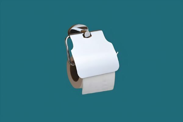 Toilet Paper Holder With Flap