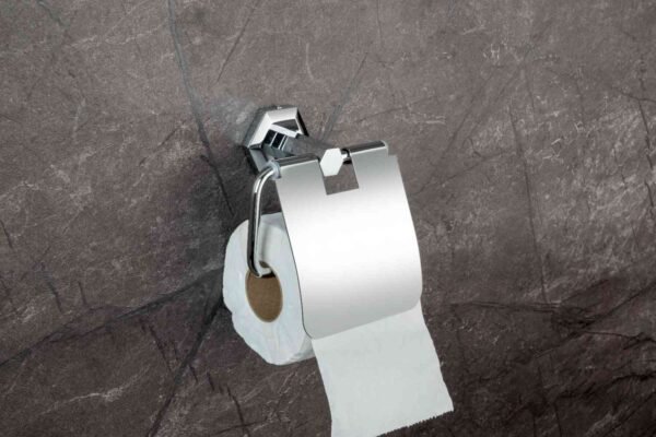 Toilet Paper Holder With Flap