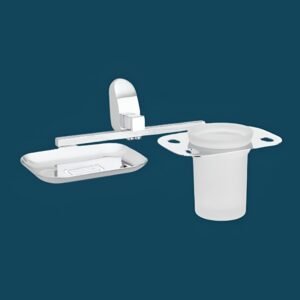 Soap Dish With Tumbler Holder